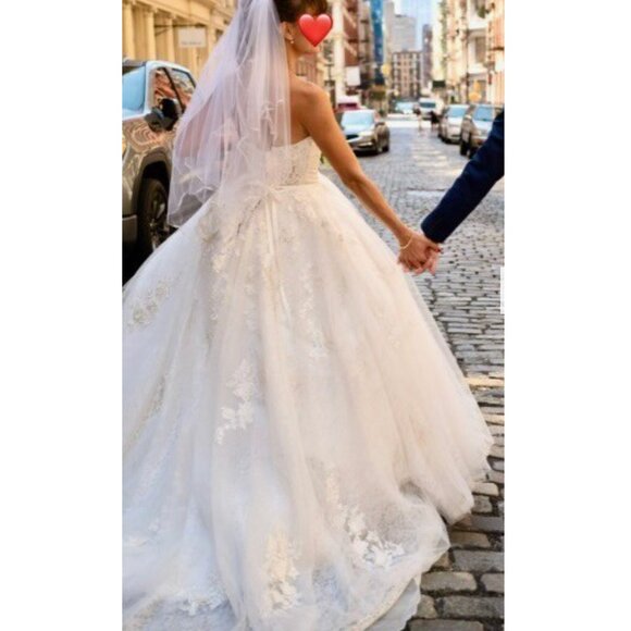Rachel Allen Ball Gown Wedding Dress - Picture 1 of 4